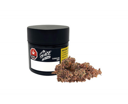 C space Craft Flower Slurricane Mint 3.5g Dried Flower