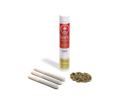 Simply Bare BC Organic Lime Mi'jito 3 x 0.5g Pre-Rolls