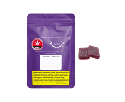 Wyld Real Fruit Marionberry Soft Chews 2 x 4g