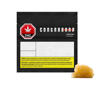 Contraband Okanagan Sugar 1g Live Resin Badder