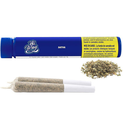 Hiway Sativa 2 x 1g Pre-Rolls