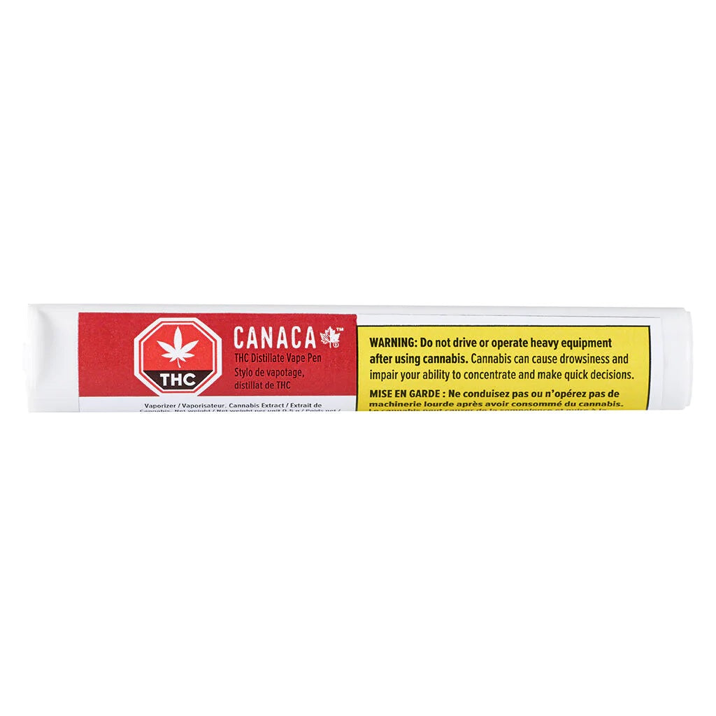 Canaca THC Distillate 0.5g Disposable Vape Pen