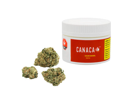 Canaca Sour Diesel 3.5g Dried Flower