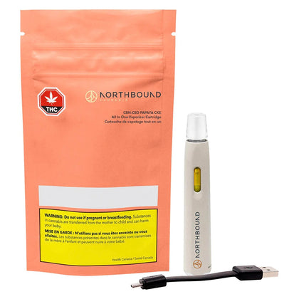 Northbound Cannabis Papaya CKE CBN:CBD 1.0g Disposable Vape Pen