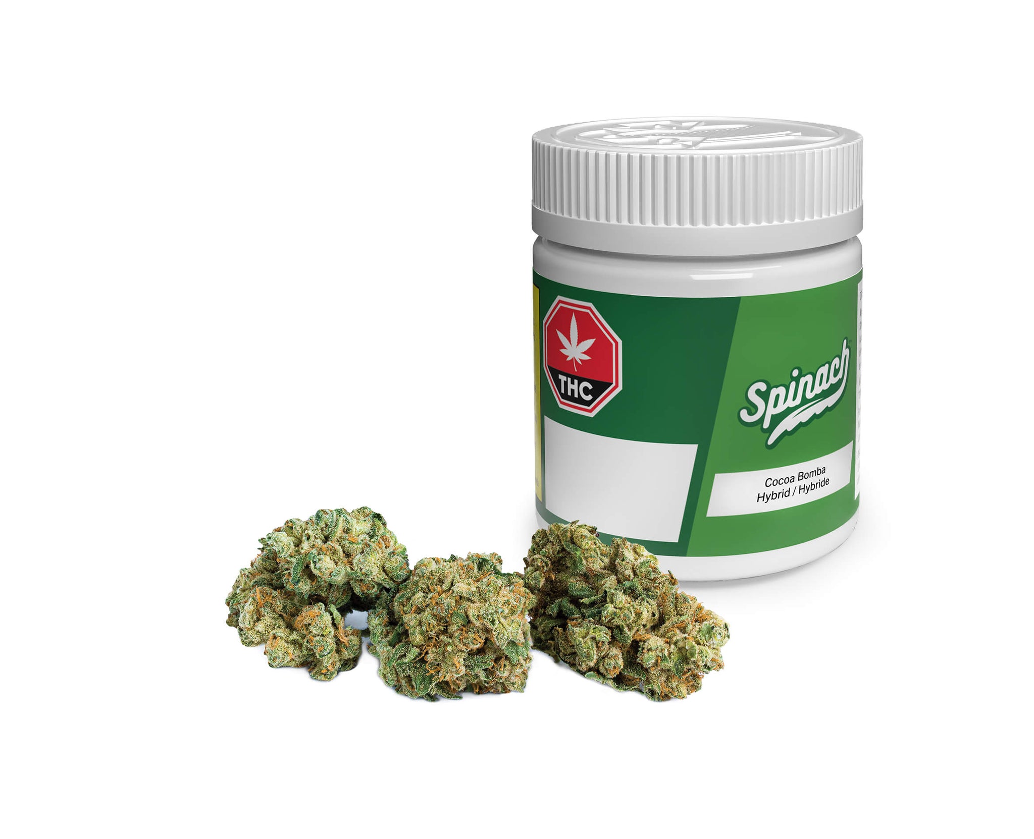 Spinach Cocoa Bomba 3.5g Dried Flower