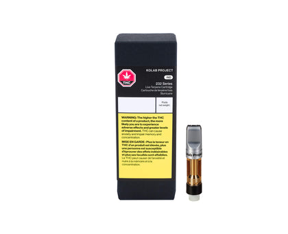 Kolab Project 232 Series Slurricane Live Terpene 1.0g Prefilled Vape Cartridge