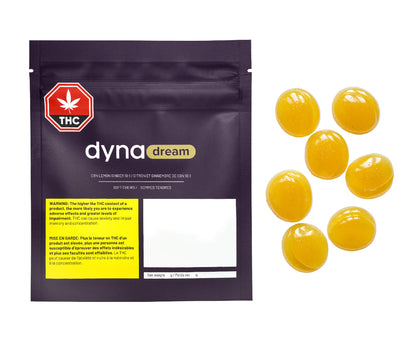 DynaDream Lemon Ginger CBN Soft Chew 7 x 4.6g