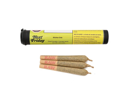 Next Friday Kitchen Sink 3 x 0.5g Pre-rolls