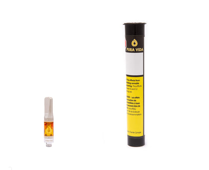 Pura Vida CBD 4:1 Honey Oil 0.5g Prefilled Vape Cartridge