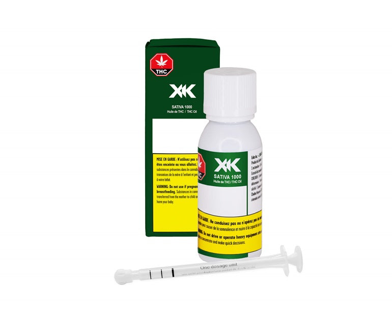 XK Sativa THC125 7.13g Oil