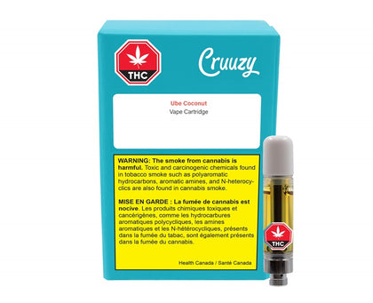 Cruuzy Ube Coconut 1.0g Prefilled Vape Cartridge