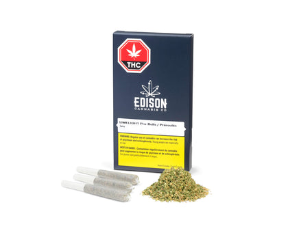 Edison Limelight 3 x 0.5 g Pre-Rolls